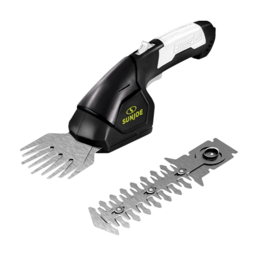 Sun Joe HJ604C 2 In 1 Cordless 7.2 Volt Grass Shear Plus Hedger