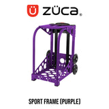 Zuca Sport Purple Frame with Removable Skate Style Lightweight Insert Bundle