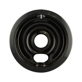 Range Kleen P119204XN Drip Bowls Bundle with 8 Black Style B Porcelain Bowls