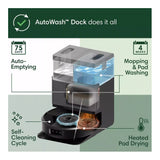 iRobot Roomba Plus 505 Combo Robot + AutoWash Dock (Black)