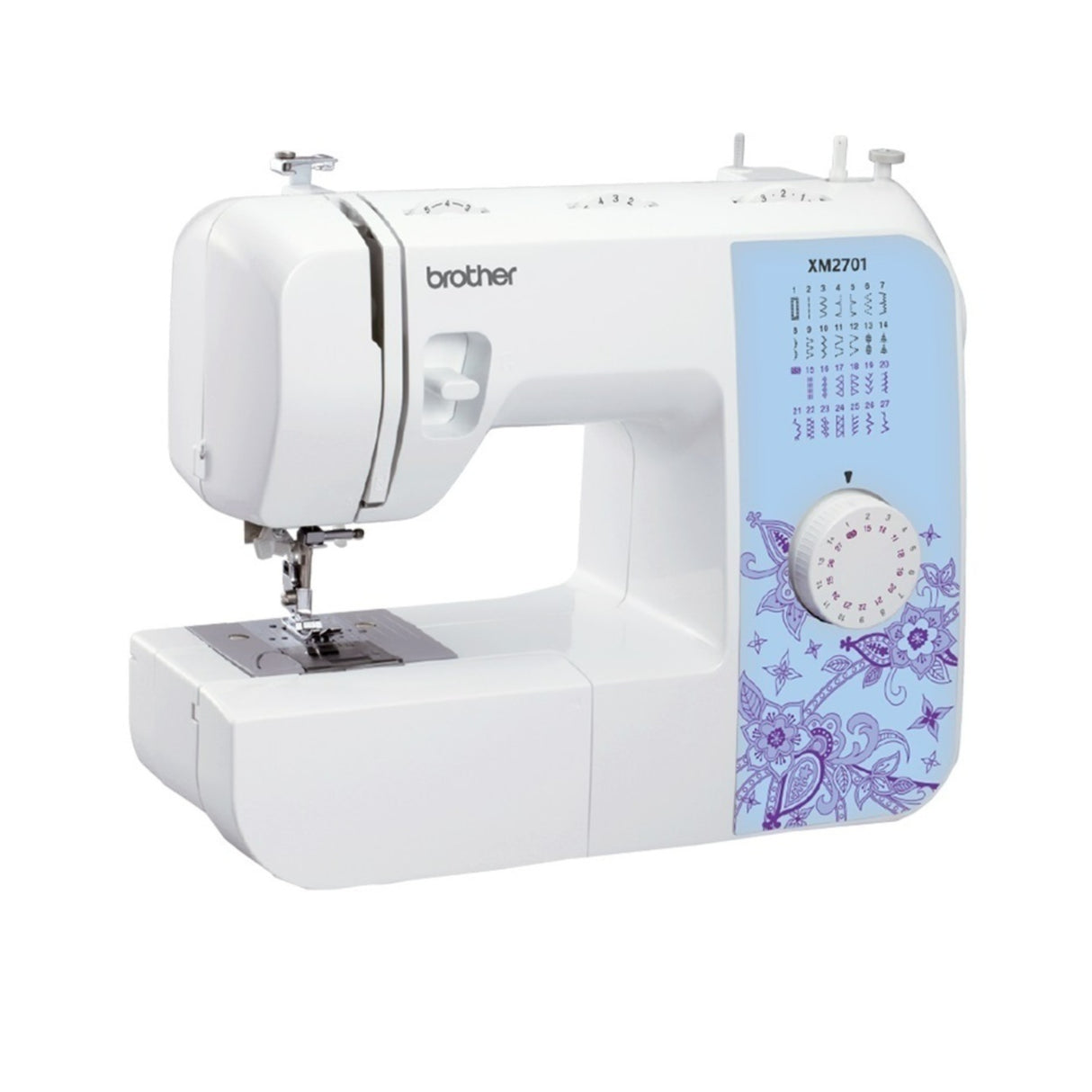 Brother XM2701 Sewing Machine with 27 Stitches, 6 Feet and 5300A Hardcase