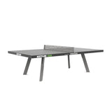 Kettler Eden Outdoor Stationary Table Tennis with Anchor Ready Feet (Gray)
