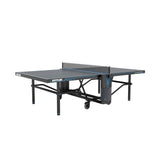 Kettler Outdoor 15 Table Tennis Table with Enclosed Racket Storage Compartment