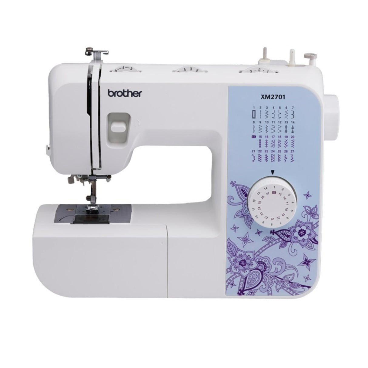 Brother XM2701 Sewing Machine with 27 Stitches, 6 Feet and 5300A Hardcase
