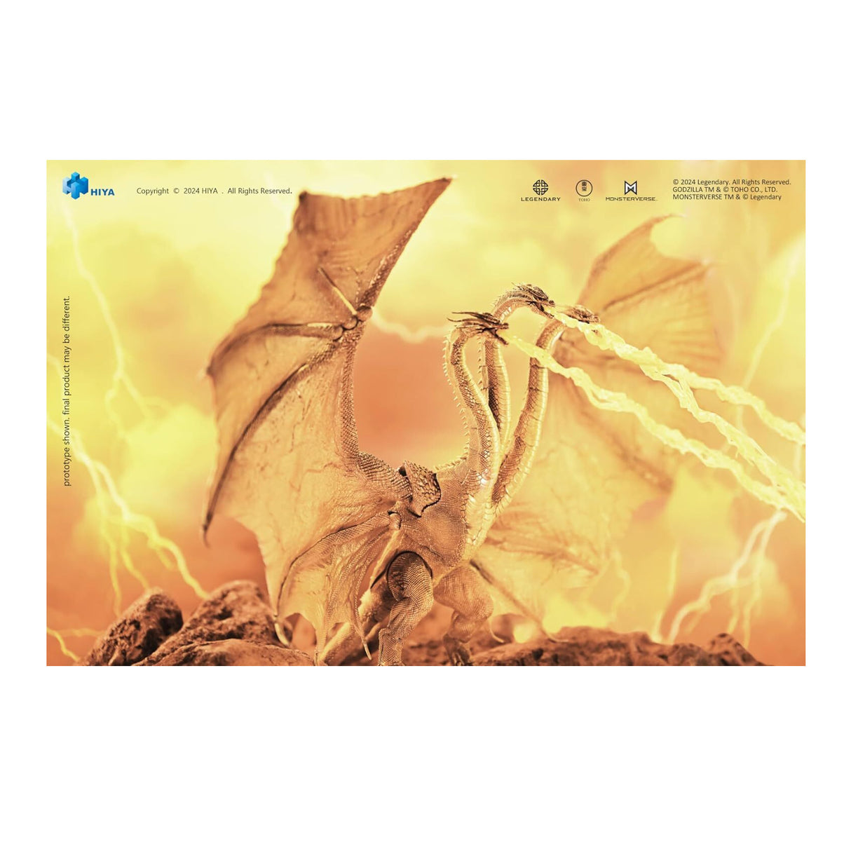 Hiya Toys Godzilla: King of Monsters  King Ghidorah Exclusive Action Figure