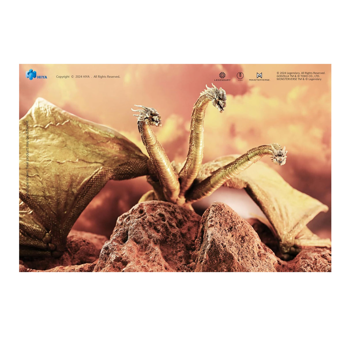 Hiya Toys Godzilla: King of Monsters  King Ghidorah Exclusive Action Figure