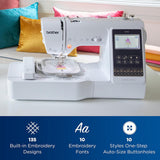 Brother Elite Computerized LCD Touchscreen Sewing and Embroidery Machine Kit