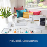 Brother Elite Computerized LCD Touchscreen Sewing and Embroidery Machine Kit