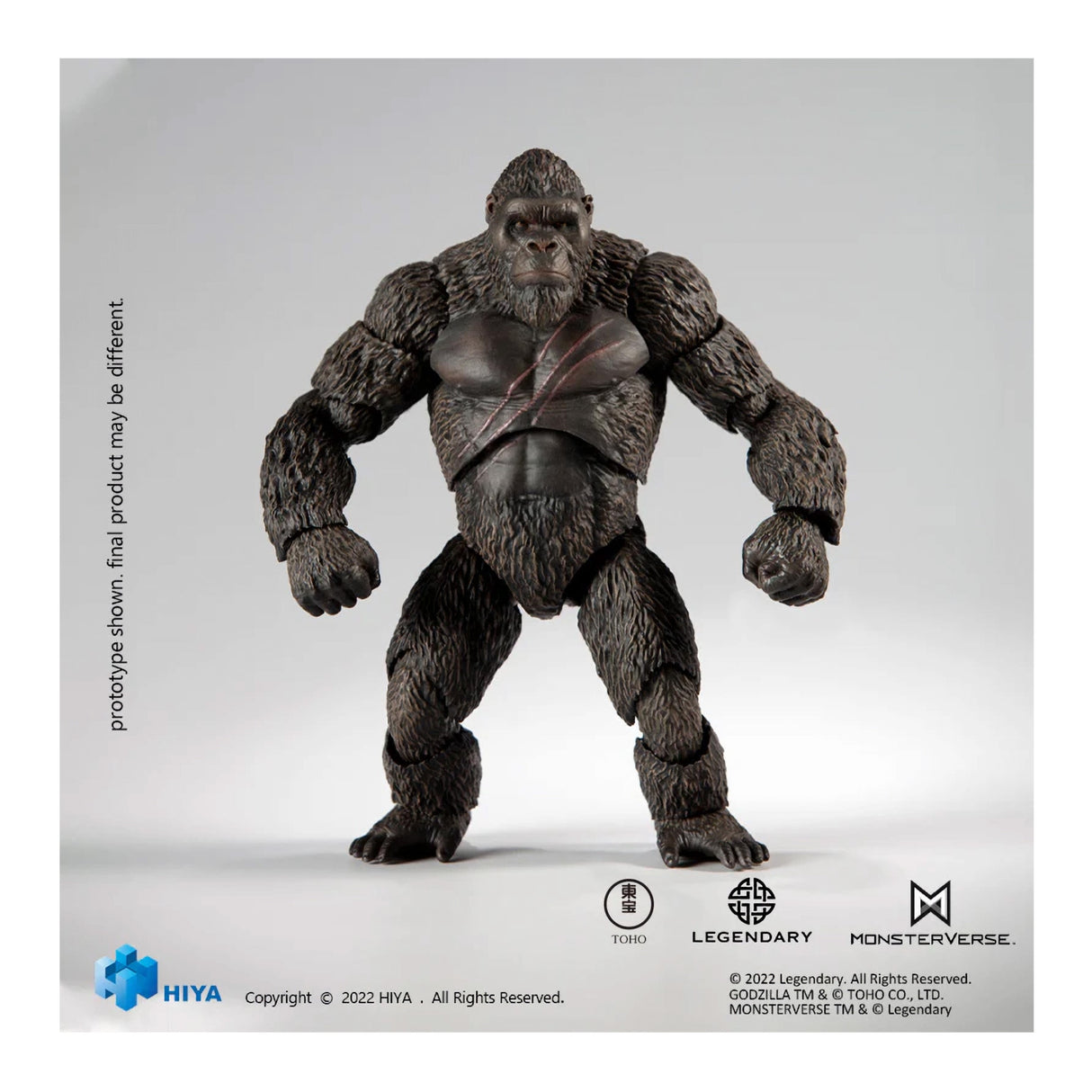 Hiya Toys Godzilla vs. Kong: Kong Exquisite Basic PX Action Figure