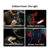Olight Oclip Pro Rechargeable Clip-On Light (Black)