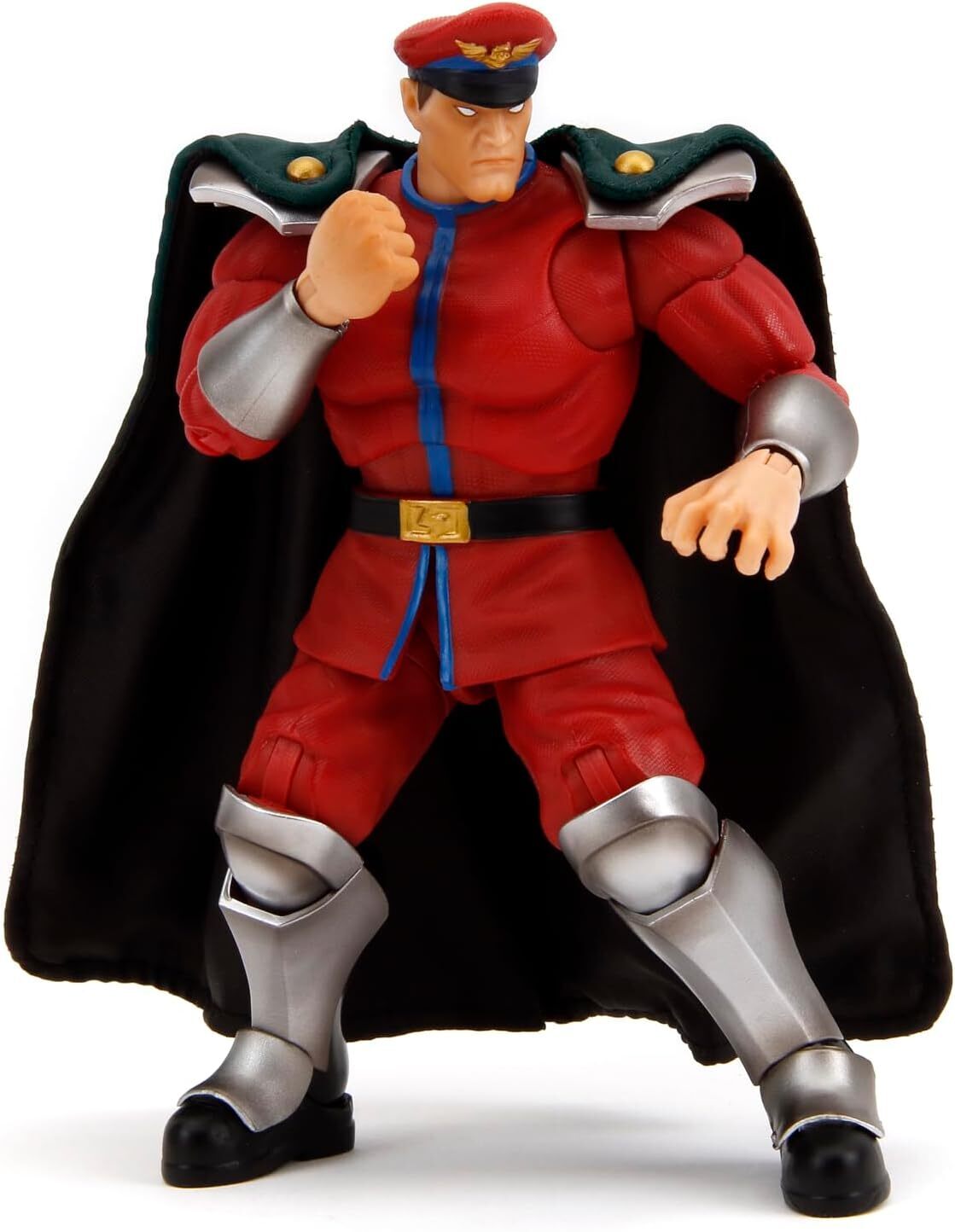 Jada Toys Street Fighter II M. Bison 6-in Articulated Collectible Action Figure