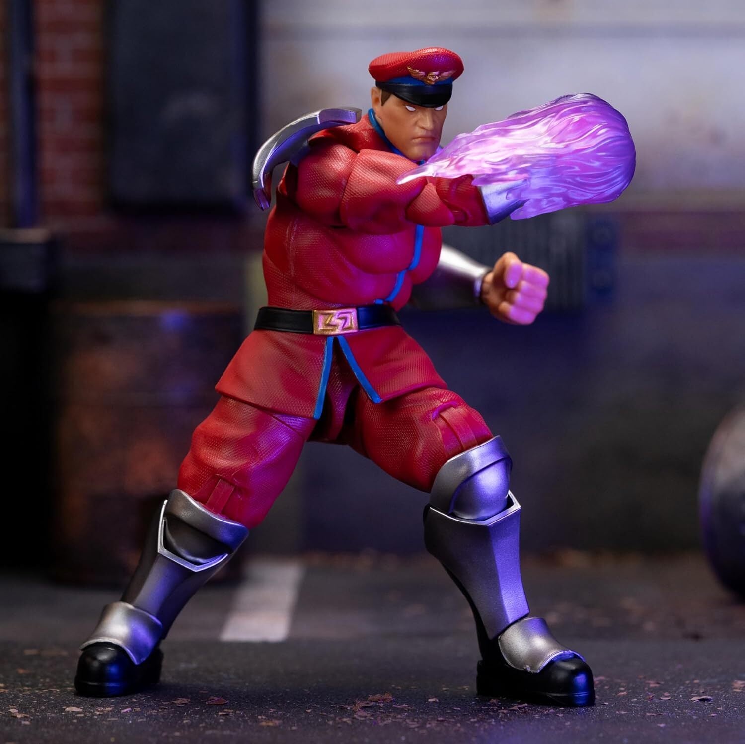 Jada Toys Street Fighter II M. Bison 6-in Articulated Collectible