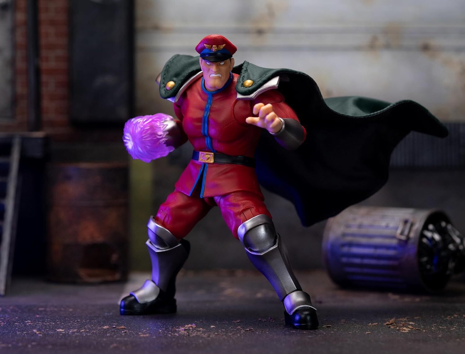 Jada Toys Street Fighter II M. Bison 6-in Articulated Collectible