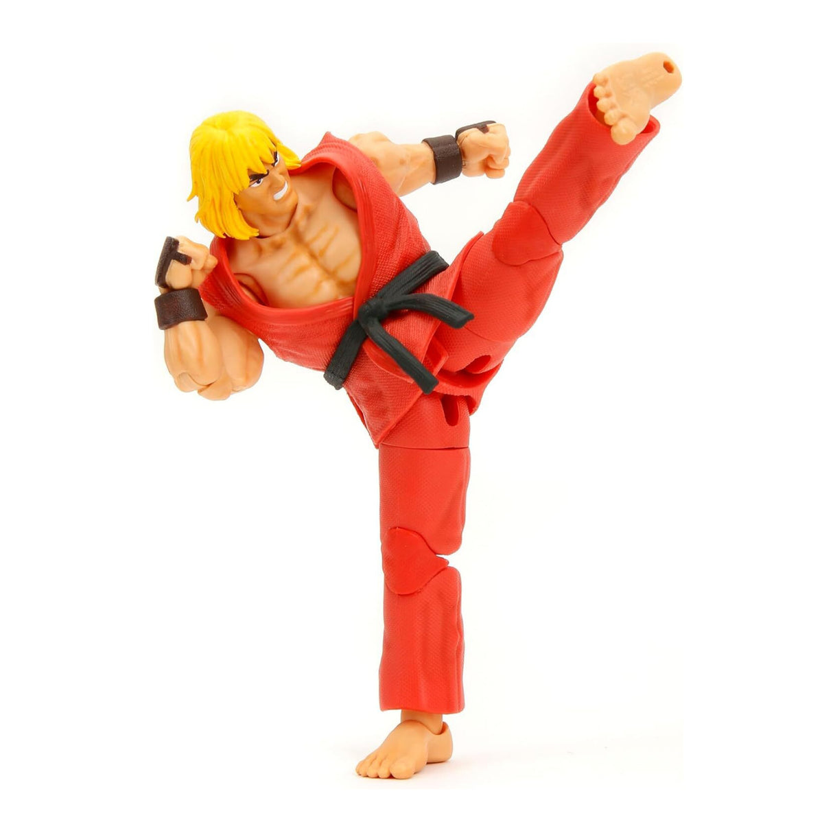 Jada Toys - Street Fighter II Ken 6-in Articulated Collectible Action Figure