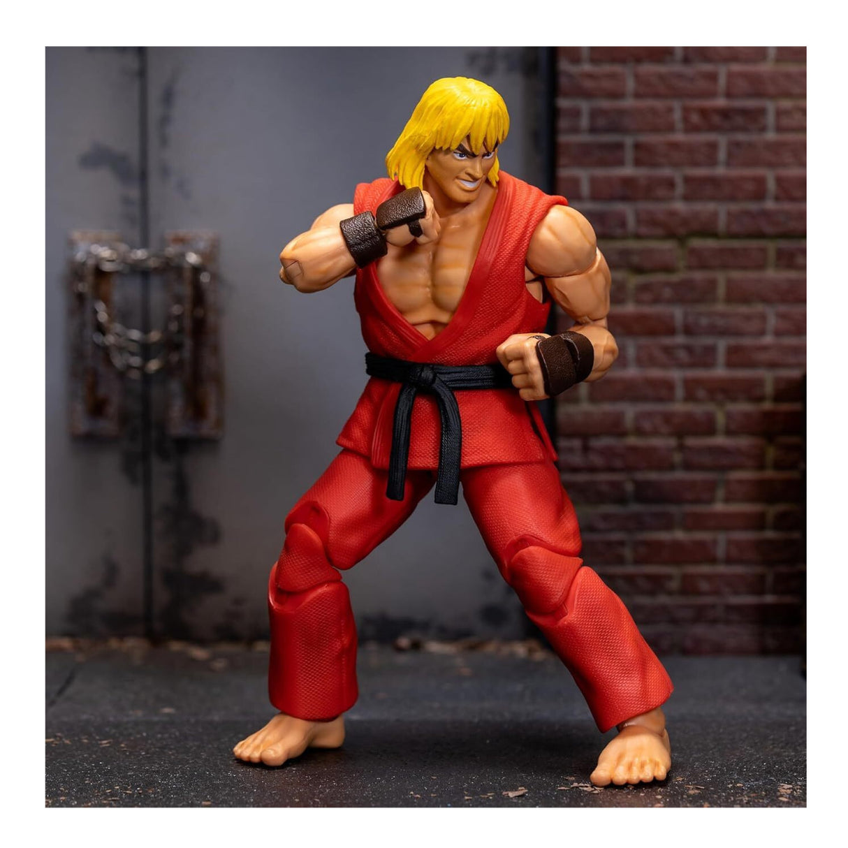 Jada Toys - Street Fighter II Ken 6-in Articulated Collectible Action Figure