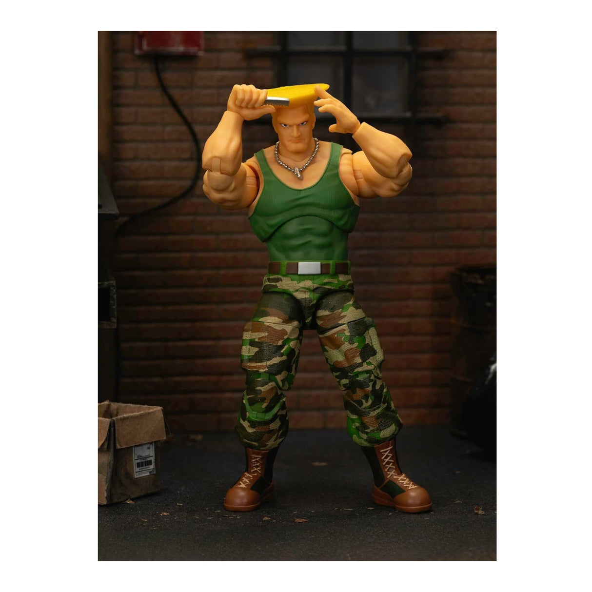 Jada Toys  Street Fighter II Guile 6-in Articulated Collectible Action Figure