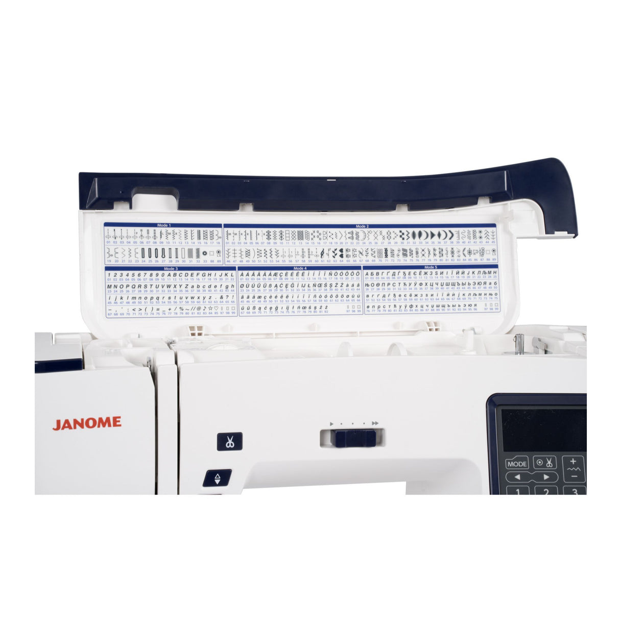 Janome Skyline S3 Anniversary Edition Sewing Machine (White)