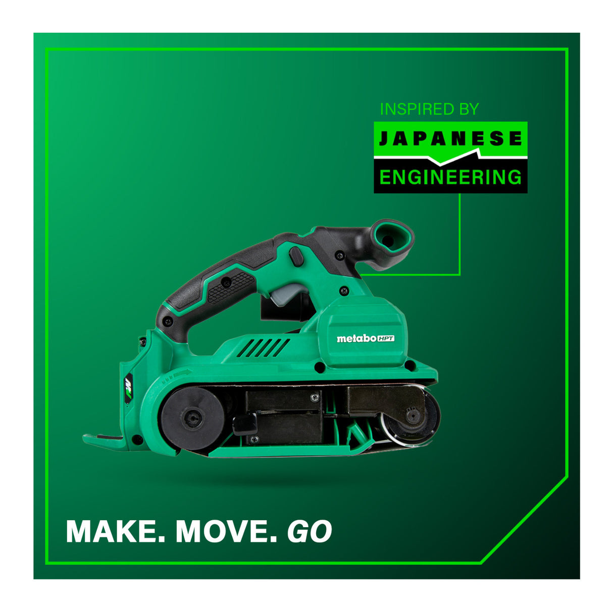 Metabo HPT 36V MultiVolt Cordless Brushless 3in x 21in Belt Sander (Body Only)