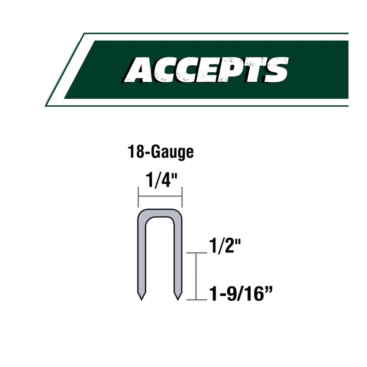Metabo HPT 18-Gauge 1/4-Inch Crown Flooring Stapler with Adjustable Exhaust