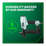 Metabo HPT 18-Gauge 1/4-Inch Crown Flooring Stapler with Adjustable Exhaust