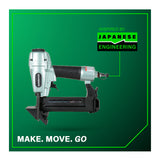 Metabo HPT 18-Gauge 1/4-Inch Crown Flooring Stapler with Adjustable Exhaust