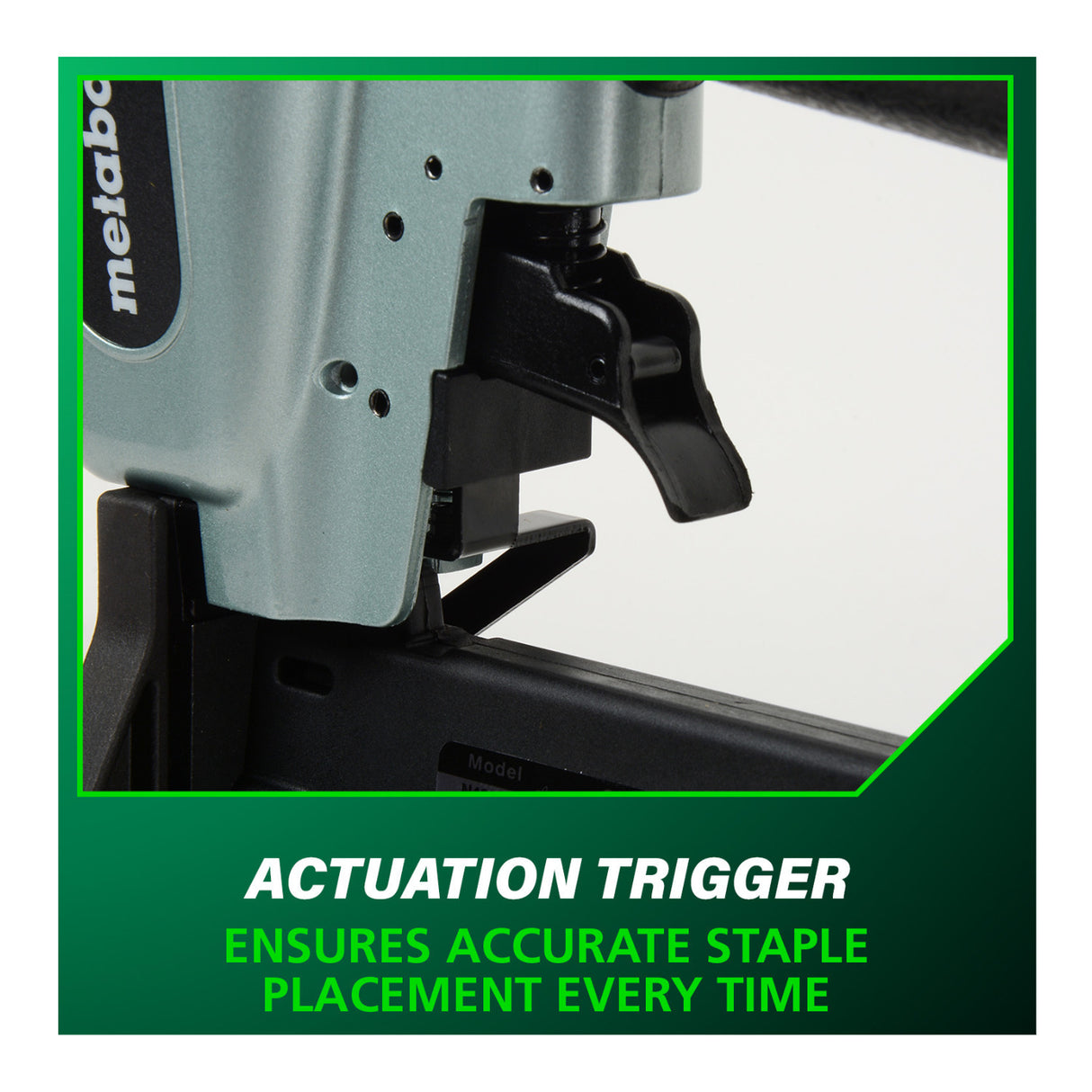 Metabo HPT 18-Gauge 1/4-Inch Crown Flooring Stapler with Adjustable Exhaust