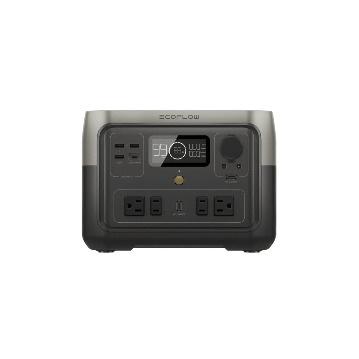ECOFLOW - RIVER 2 Max Portable Power Station, 512Wh LiFePO4 Battery