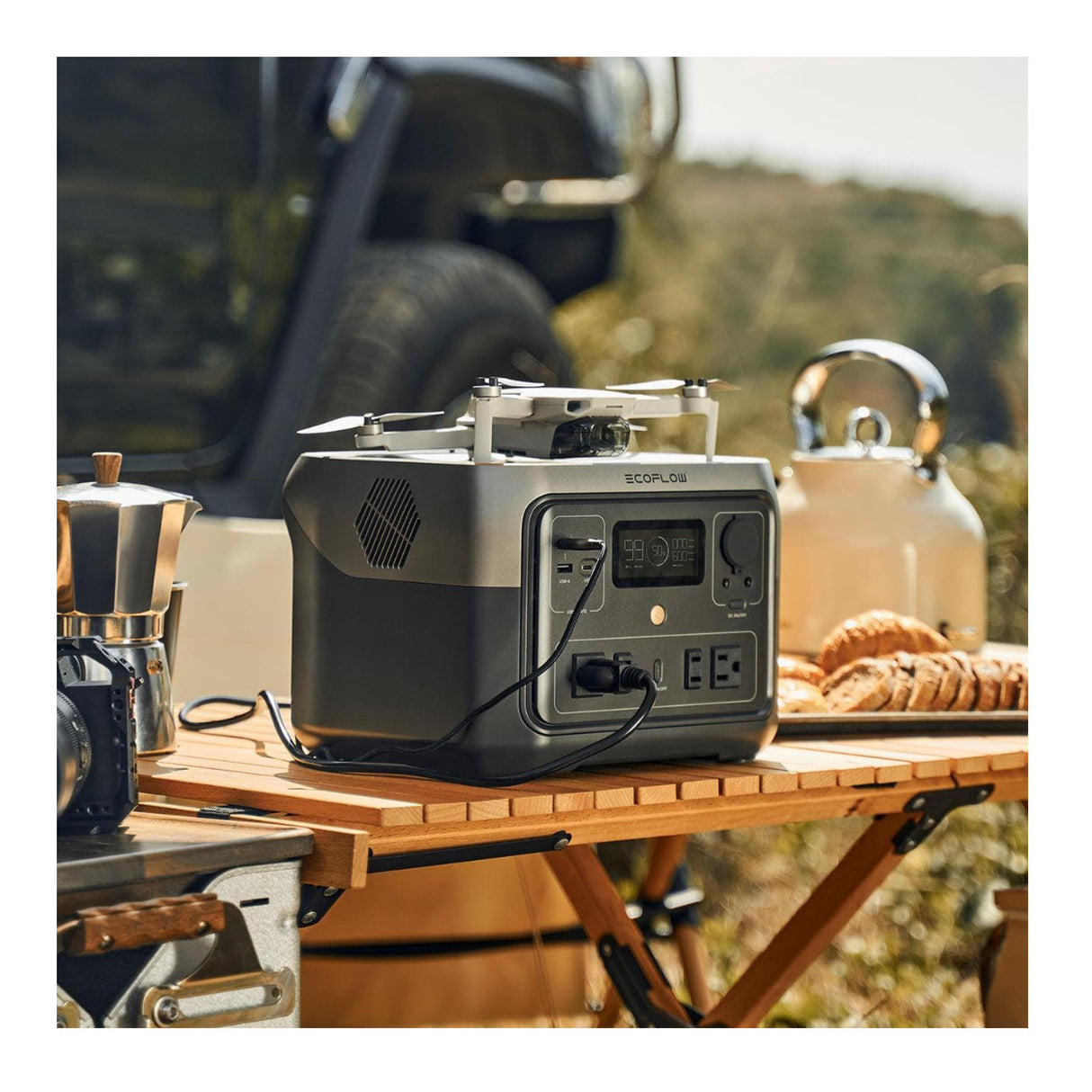 ECOFLOW - RIVER 2 Max Portable Power Station, 512Wh LiFePO4 Battery