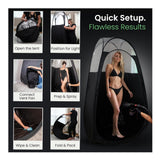 Fuji Spray 2150 salonTAN Tanning Machine with Applicator, Pop-Up Tent and Accessories Bundle