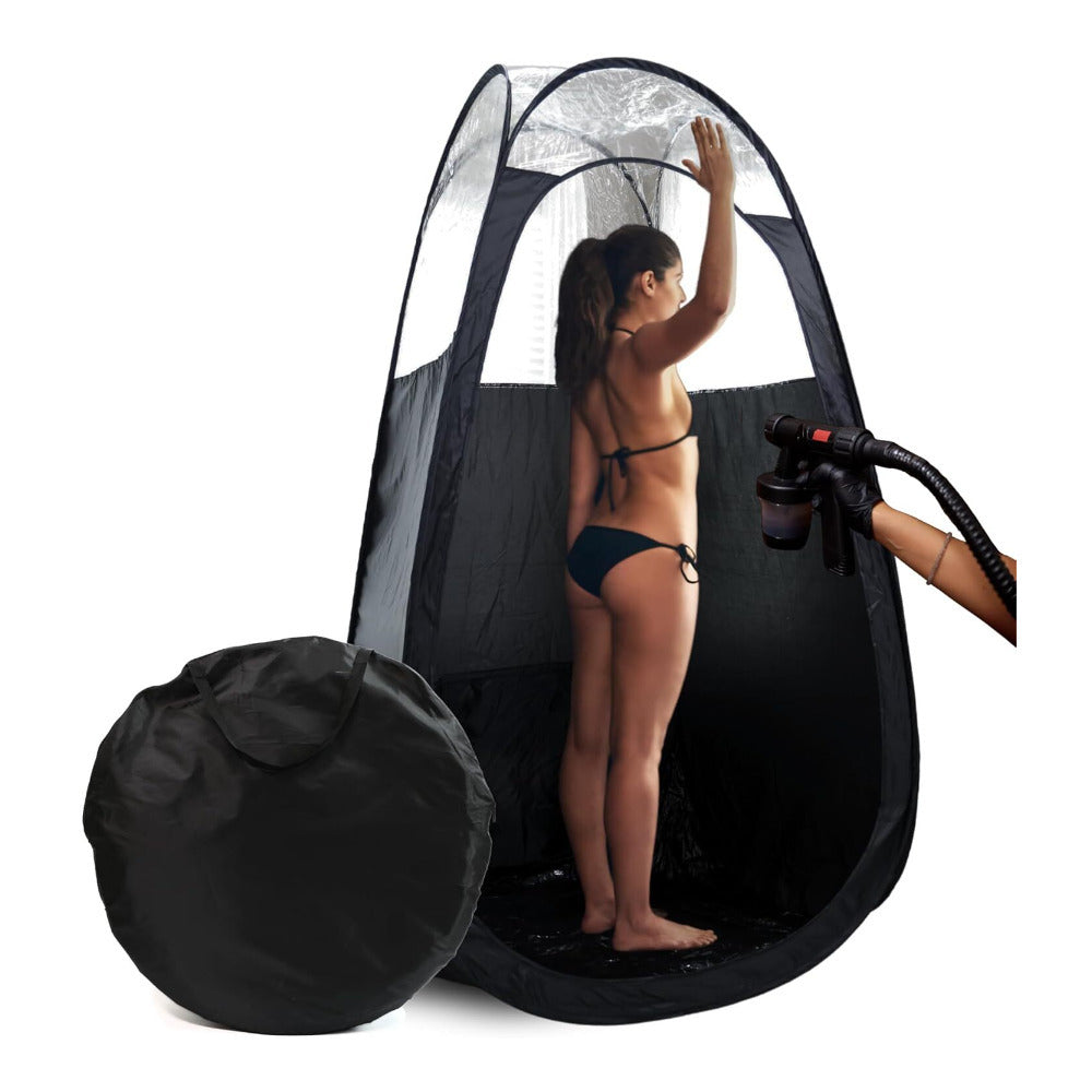 Fuji Spray 2150 salonTAN Tanning Machine with Applicator, Pop-Up Tent and Accessories Bundle