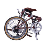 Dahon Boardwalk D7 Folding Bike (Rust Brown)