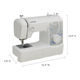 Brother XM3700 74-Stitch Function Free Arm Sewing Machine with LED Light Bundle