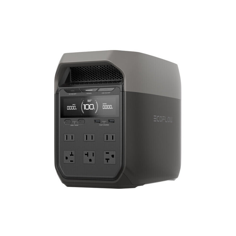 EcoFlow DELTA 3 Portable Power Station 1024Wh Battery Capacity 1800W Output
