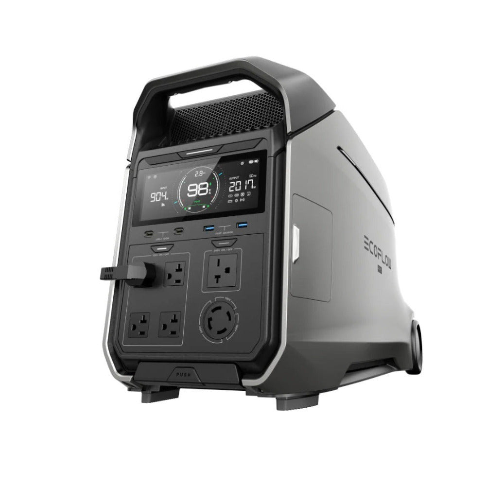 EcoFlow DELTA Pro 3 Portable Power Station with 4600W Output and Dual Voltage