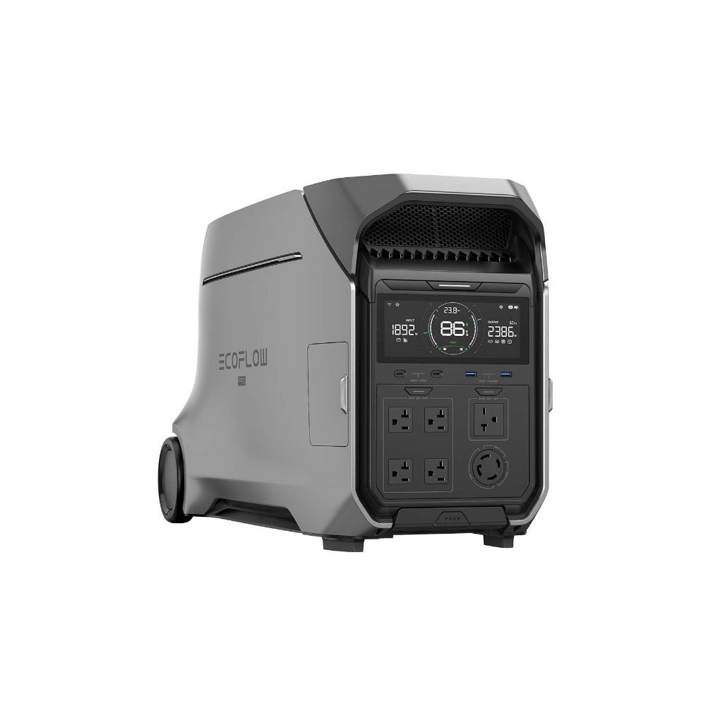 EcoFlow DELTA Pro 3 Portable Power Station with 4600W Output and Dual Voltage