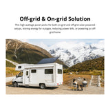 EcoFlow 400W Rigid Solar Panel with IP68 Weatherproof Frame (2-Pack)
