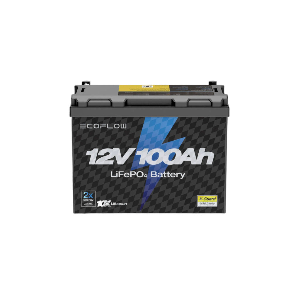 EcoFlow Lithium 12V 100Ah Deep Cycle LiFePO4 Battery