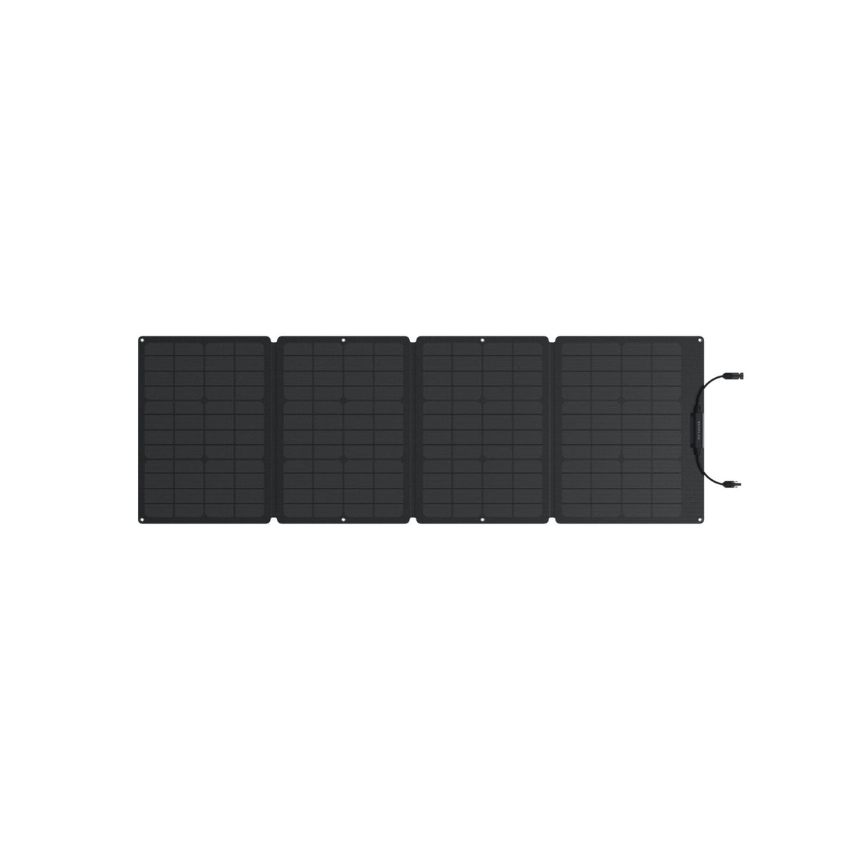 EcoFlow Foldable 110W Solar Panel - IP68 Waterproof with Carry Case (Black)