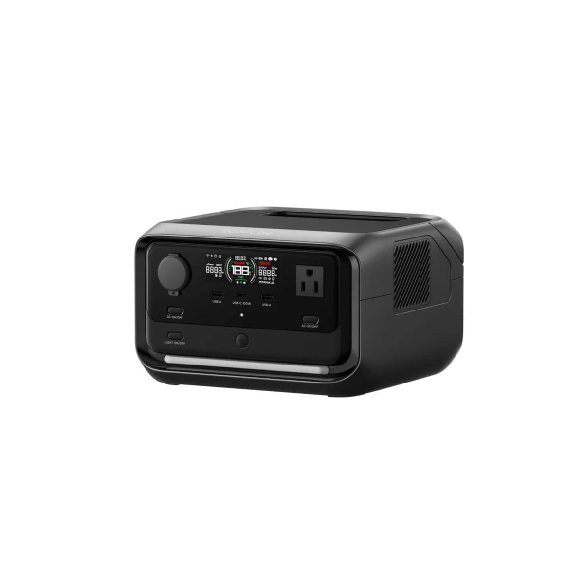 EcoFlow - RIVER 3 Plus Portable Power Station with Extra EB300 Battery (Black)