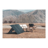 EcoFlow 220W Bifacial Portable Solar Panel - IP68 Water-Resistant (Black)