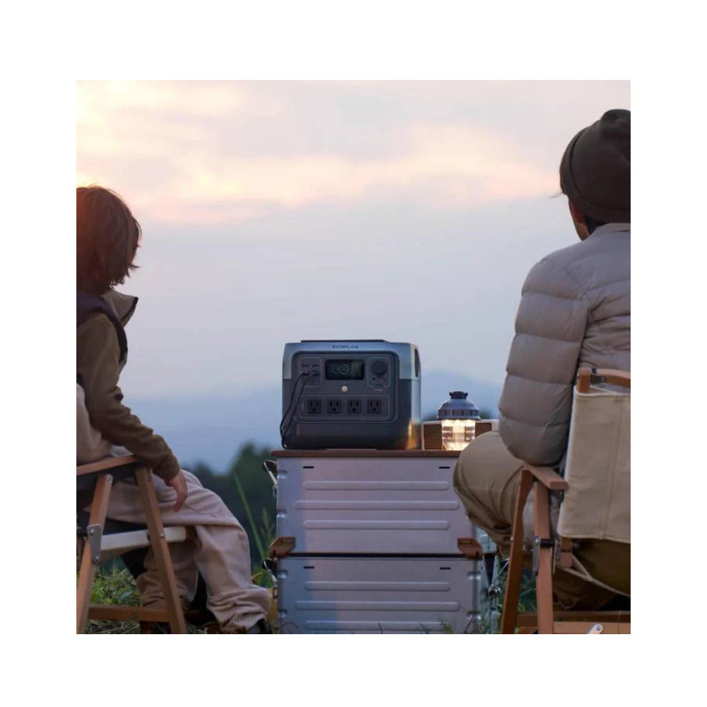EcoFlow RIVER 2 Pro 768Wh 800W Portable Power Station with 220-Watt Solar Panel
