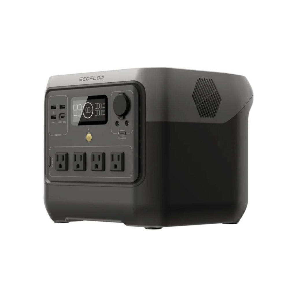 EcoFlow RIVER 2 Pro 768Wh 800W Portable Power Station with 110-Watt Solar Panel
