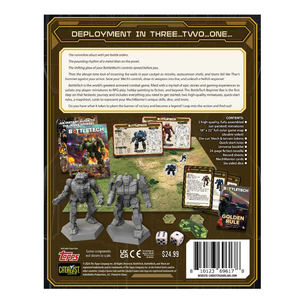 Catalyst Game Labs BattleTech Beginner Box  Complete Set with Miniatures