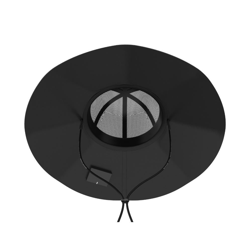 EcoFlow Power Hat Large to X-Large - Solar Charging Hat (Black)