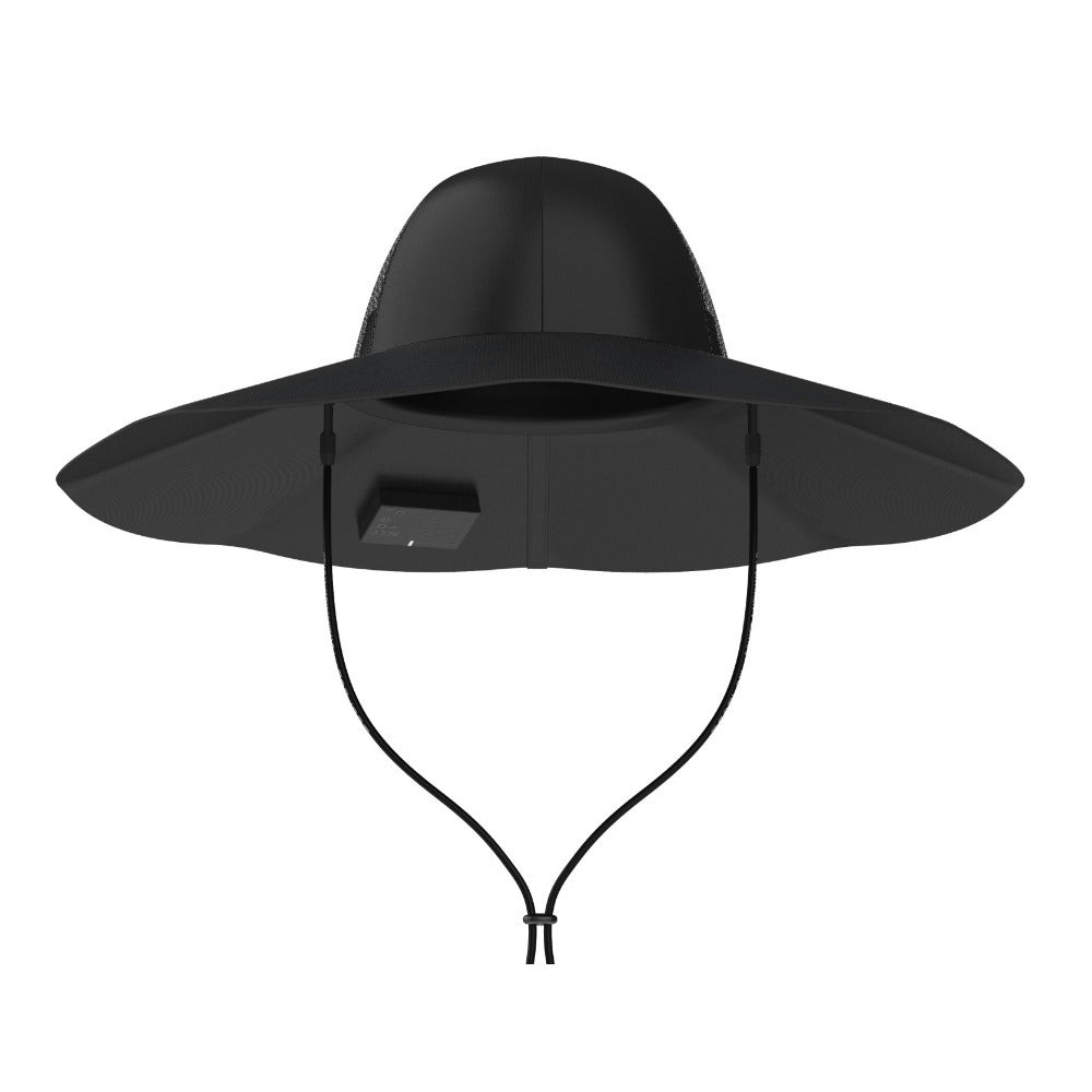 EcoFlow Power Hat Large to X-Large - Solar Charging Hat (Black)