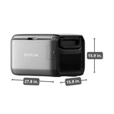 EcoFlow GLACIER Classic 35L Portable Fridge-Freezer with App-Controlled Cooling
