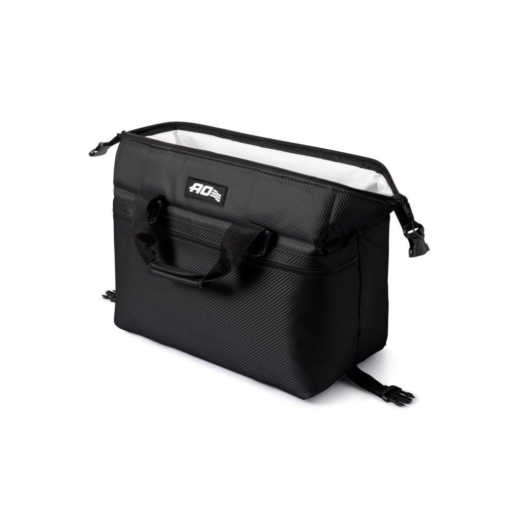 AO Coolers Carbon Series Soft Cooler  Leak-Proof and Durable (Black)