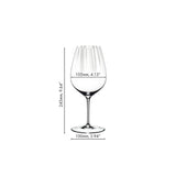RIEDEL Performance Cabernet/Merlot Glasses with Premium Crystal (Set of 2)