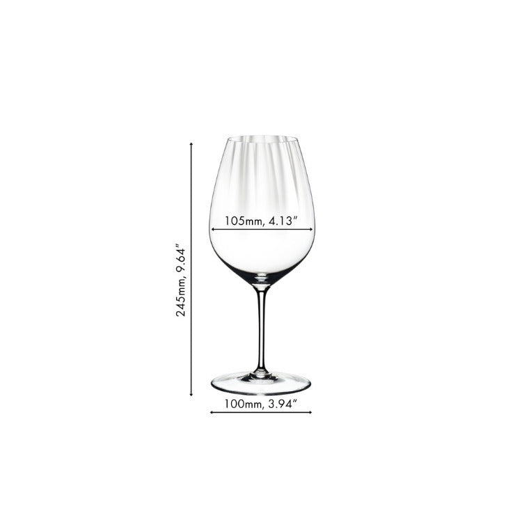 RIEDEL Performance Cabernet/Merlot Glasses with Premium Crystal (Set of 2) (Open Box)