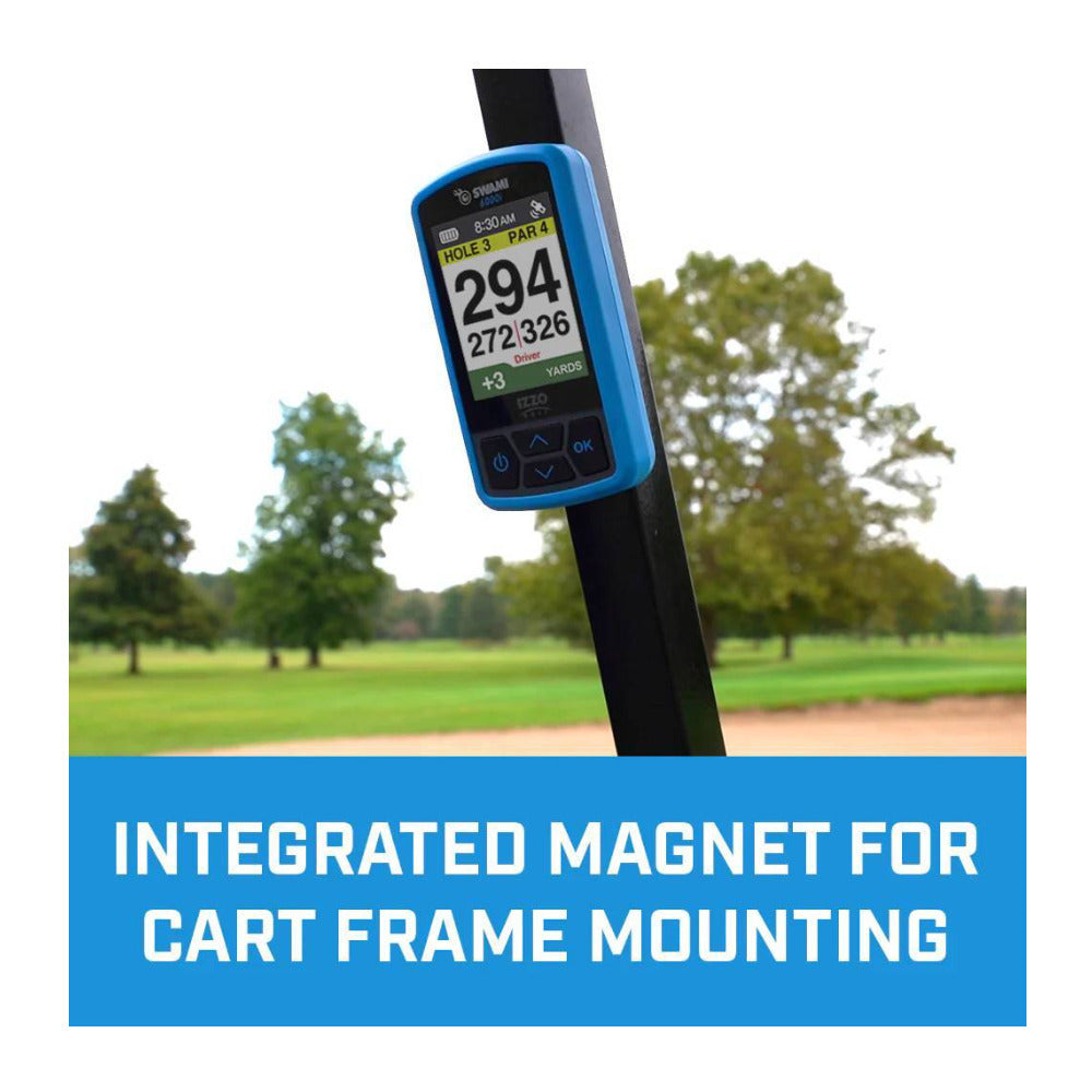 Izzo Golf Swami 6000I Handheld GPS Rangefinder (Blue)